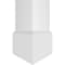 Ekena Millwork Craftsman Classic Square Non-Tapered Smooth PVC Column, Mission Capital & Mission Base CC1210ENPMIMI - alternate 2